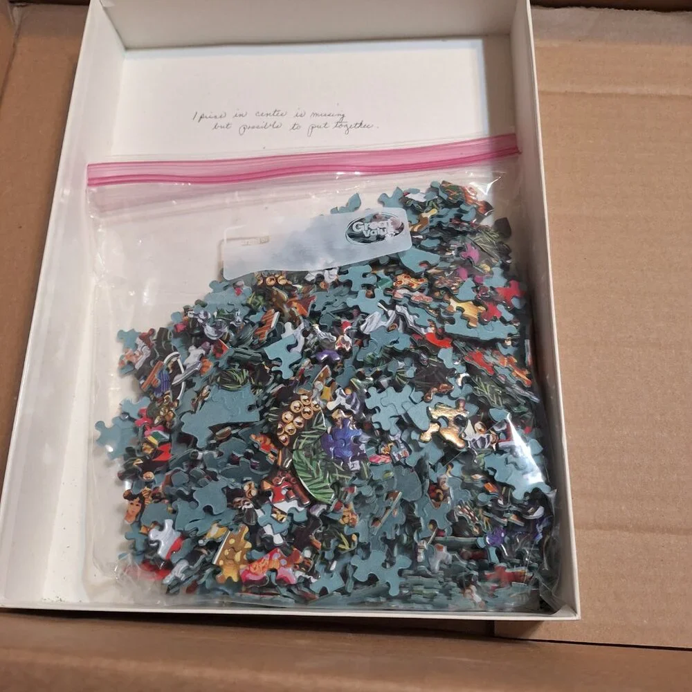 Tree Shaped puzzle 1000 pieces